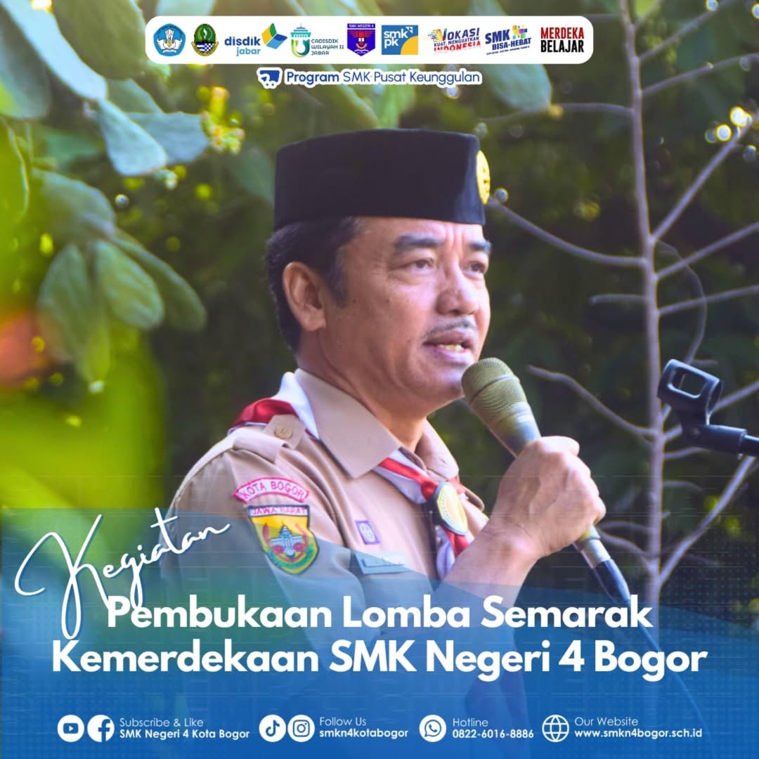 Pembukaan Lomba 17 Agustus SMK Negeri 4 Bogor