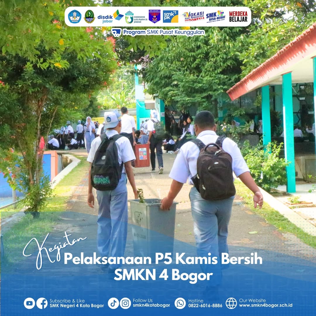 Pelaksanaan P5 Kamis Bersih/Pembuatan Taman Sekolah