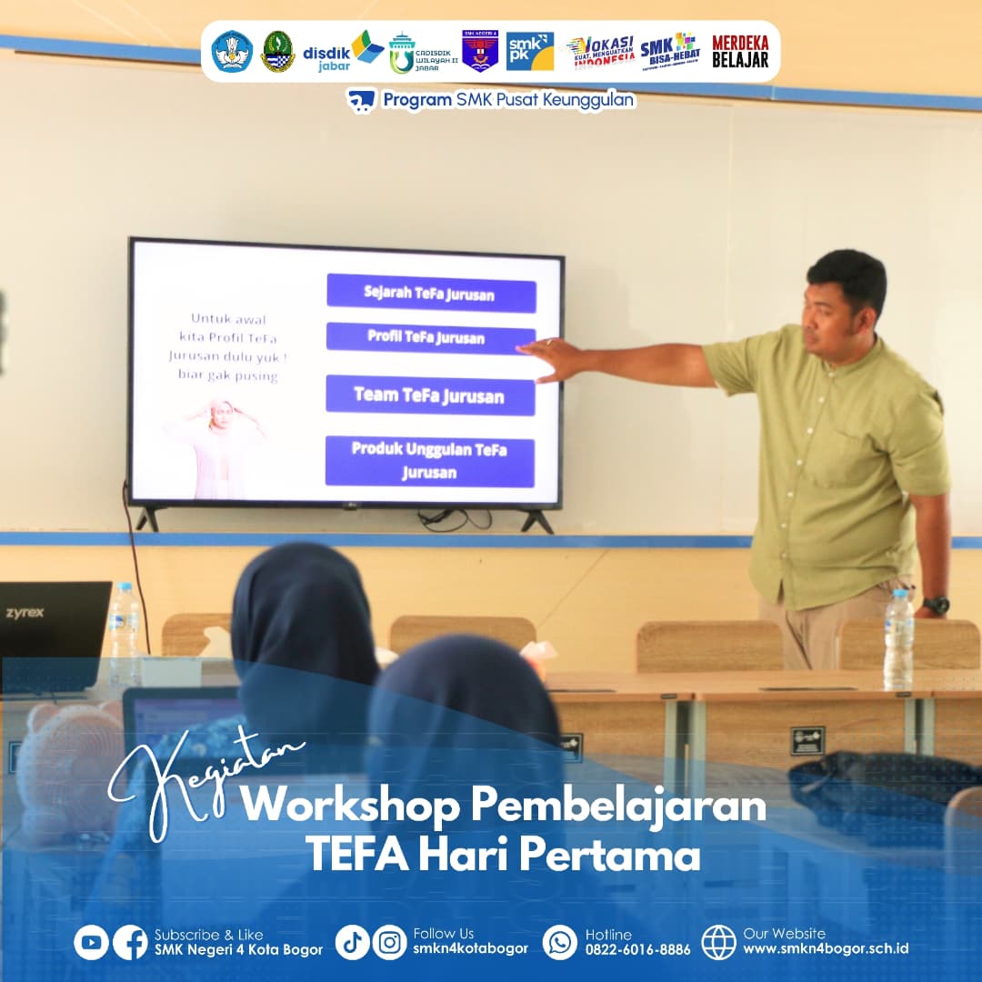 Workshop Pembelajaran TEFA Hari Pertama