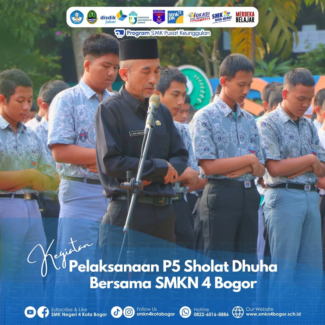 Pelaksanaan P5 Shalat Dhuha Berjamaah