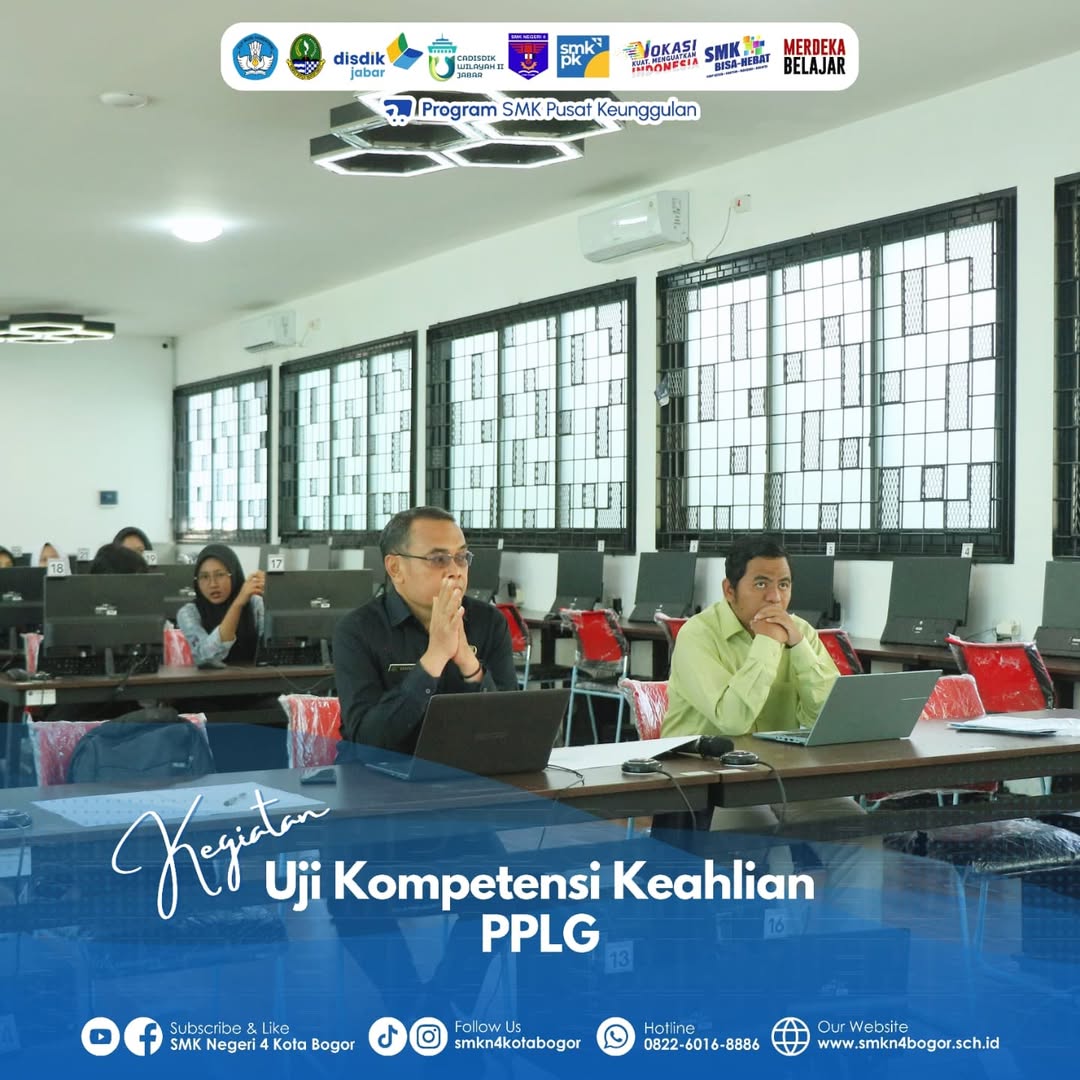 Sidang Uji Kompetensi Keahlian PPLG SMKN 4 Bogor