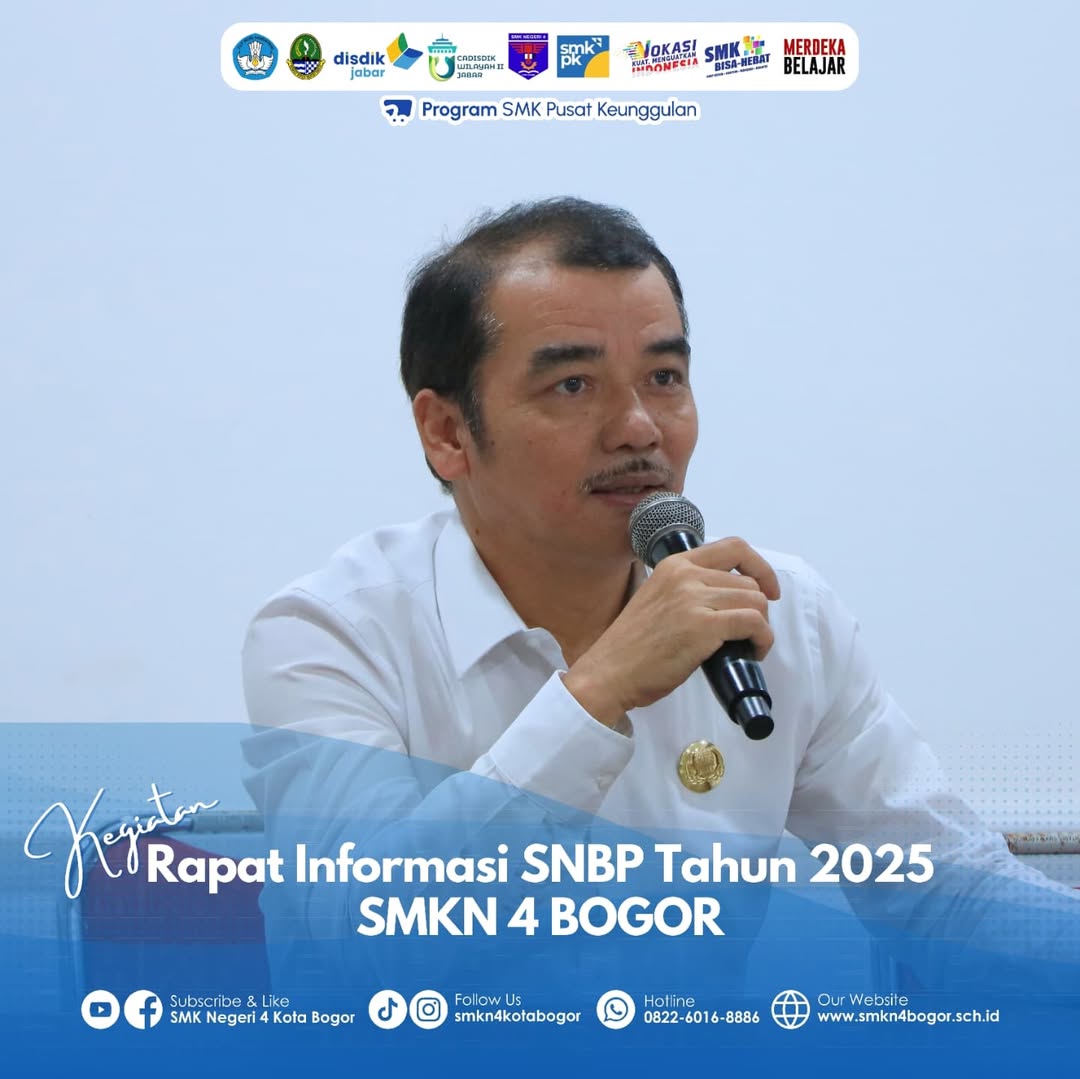 Sosialisasi SNBP 2025 di SMKN 4 Bogor