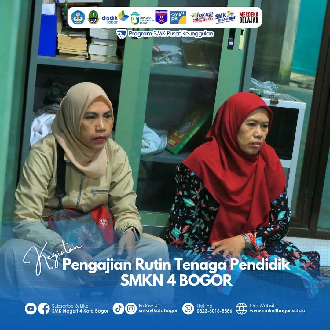 Pengajian Rutin Tenaga Pendidik SMKN 4 Bogor