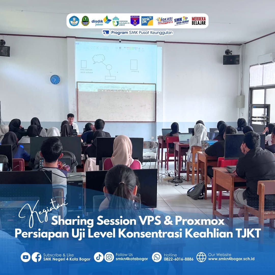Sharing Session VPS & Proxmox untuk TJKT SMKN 4 Bogor