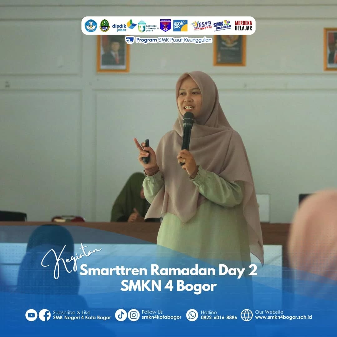 Smarttren Ramadan Hari ke-2 di SMKN 4 Bogor