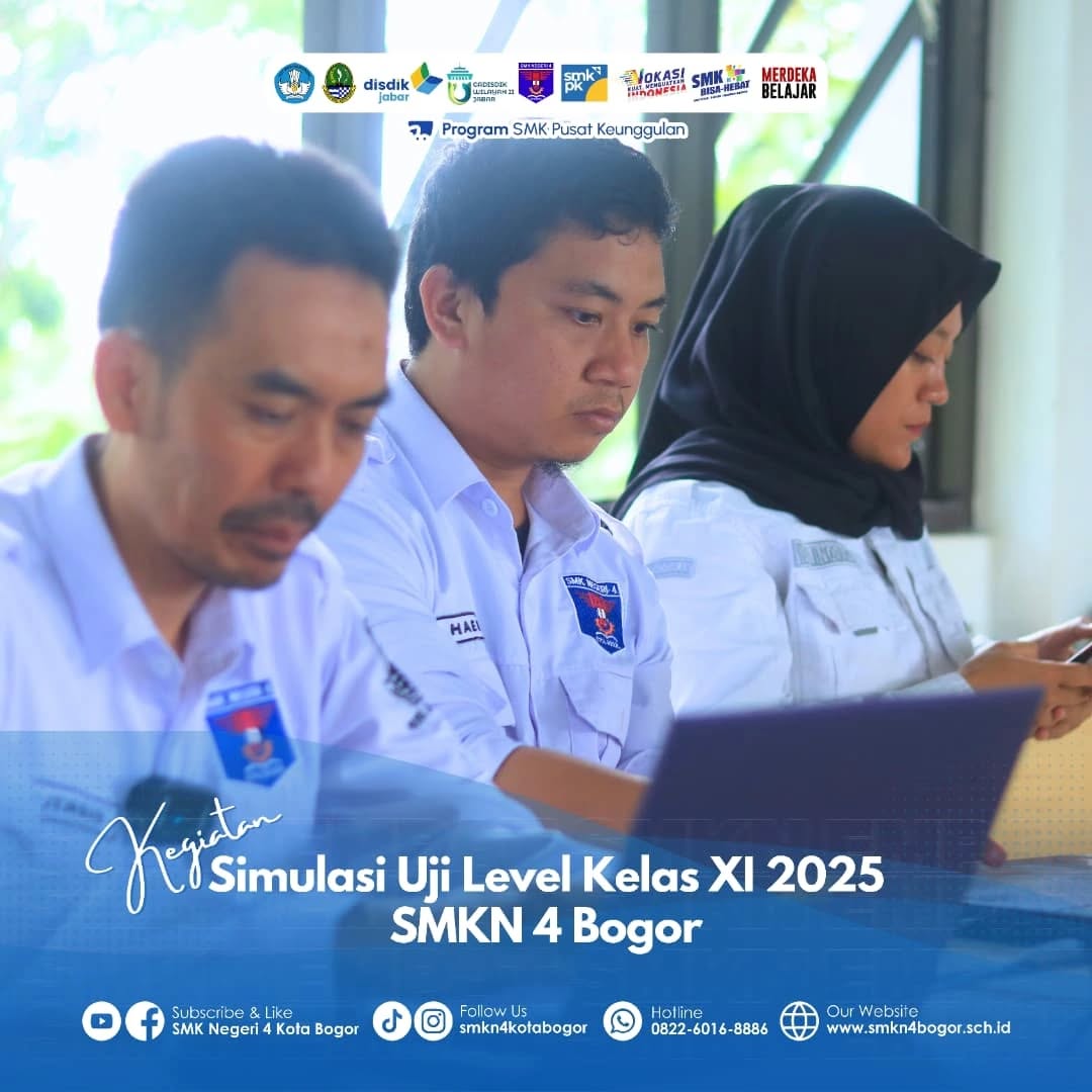 Simulasi Uji Level TJKT SMKN 4 Bogor