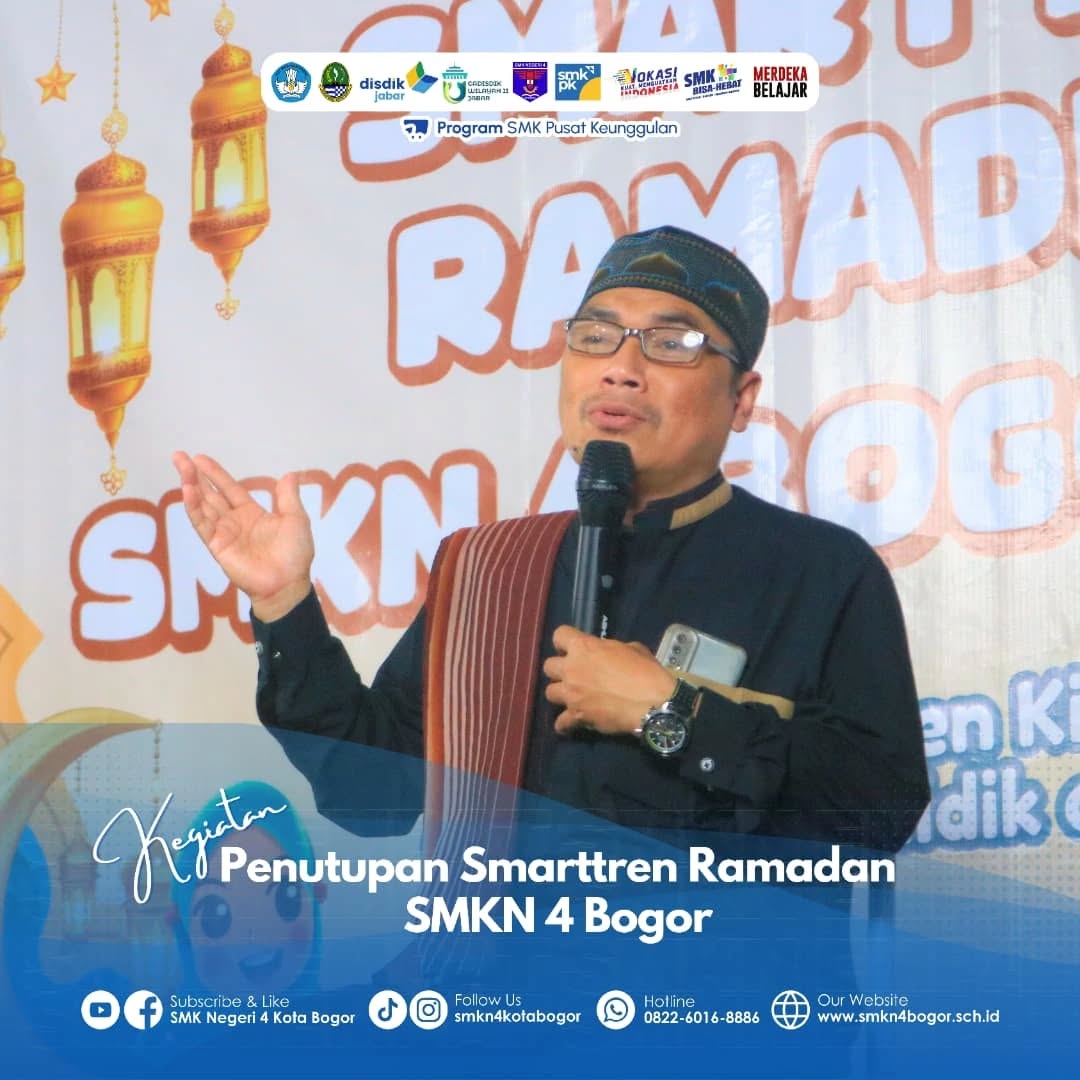 SMKN 4 Bogor Tutup Smarttren Ramadan