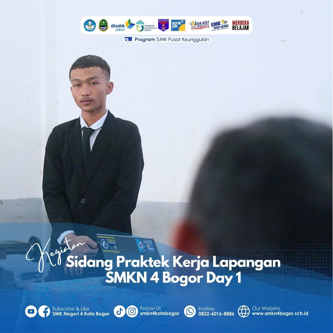 SMKN 4 Bogor Gelar Sidang Praktik Kerja Lapangan