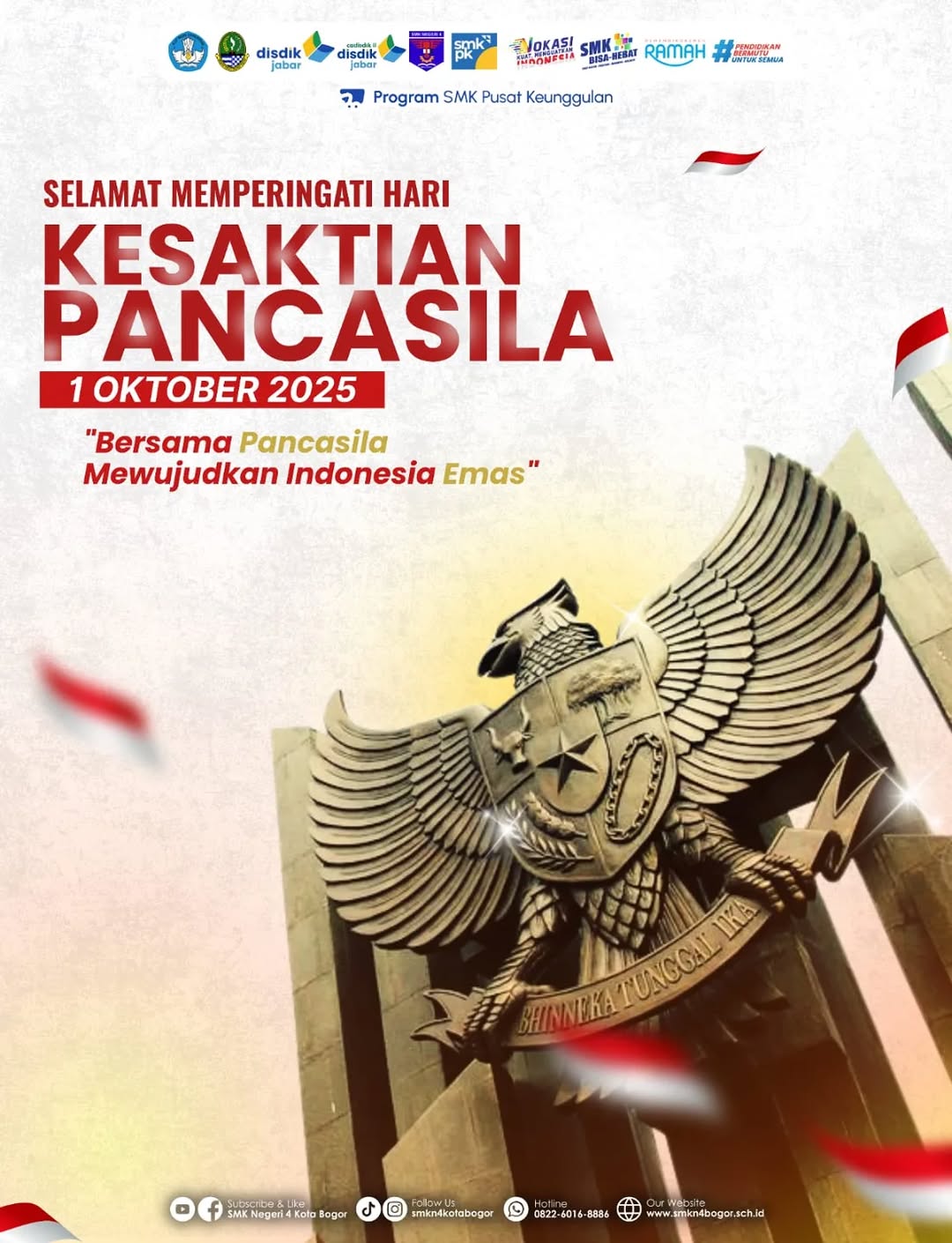 Hari Kesaktian Pancasila: Mewujudkan Indonesia Emas