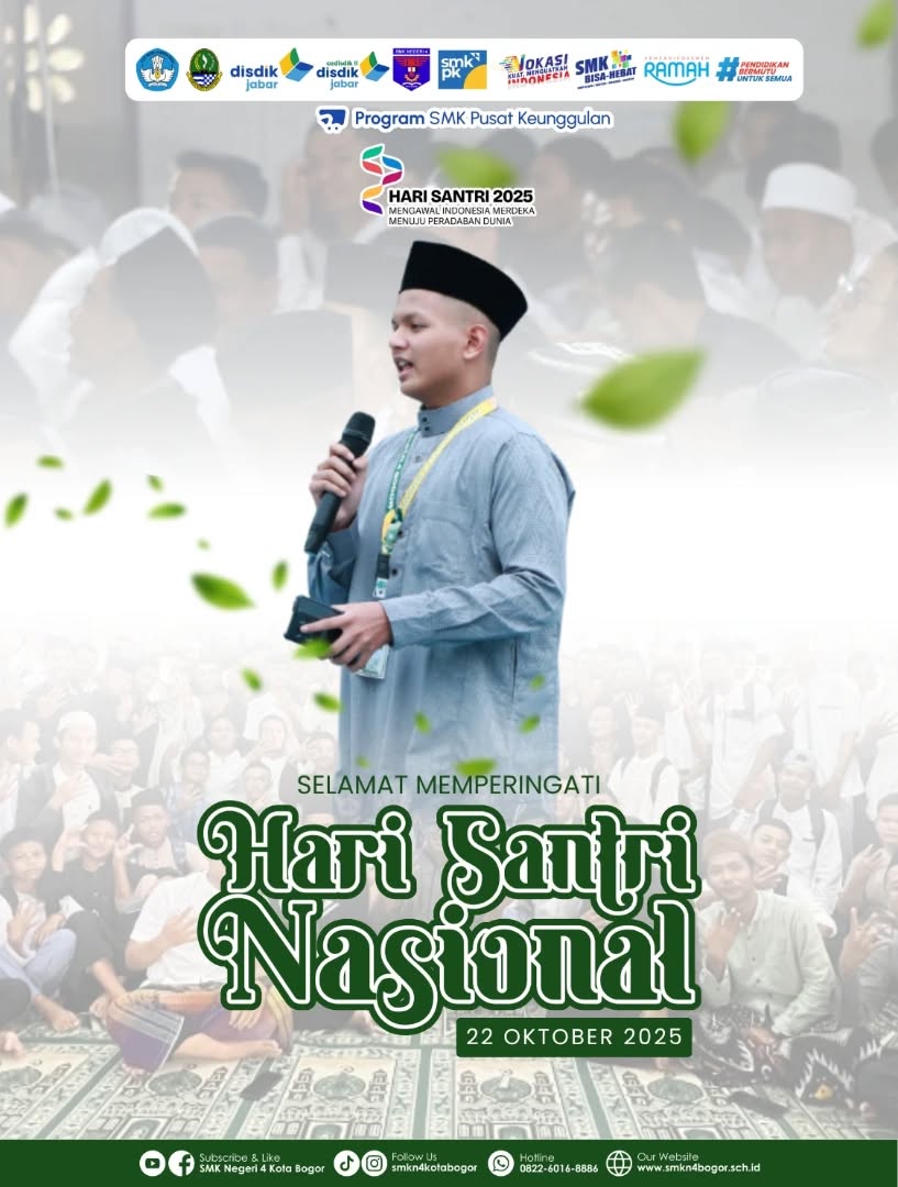 SMKN 4 Bogor Peringati Hari Santri Nasional